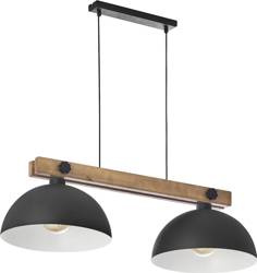 TK Lighting lampa wisząca Oslo 2xE27 czarna 1706
