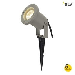 SLV reflektor dogruntowy Nautilus Spike GU10 szary IP65 227418