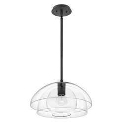 Quintiesse lampa wisząca Lotus E27 czarna QN-LOTUS-P-BLK