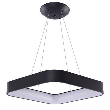 Azzardo SMART lampa wisząca LED Solvent S 110 120W 7680lm 3000/6000K czarna AZ3987