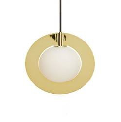 King Home lampa wisząca Aurora E27 złota DW-D025P