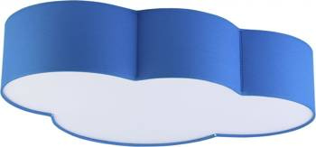 TK Lighting plafon Cloud 4xE27 niebieski 1534