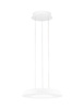 Luces Exclusivas lampa wisząca LED Batallas ściemnialna Ø 40 cm 24W 1208lm 2700-4000K IP20 biała LE44794
