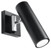 Sollux kinkiet Direzione GU10 czarny SL.0498