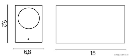 Su-ma kinkiet zewnętrzny Mini 2xGU10 szary IP44 5002 DG