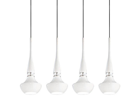 Azzardo lampa wisząca Tasos 4xE14 biała AZ0884