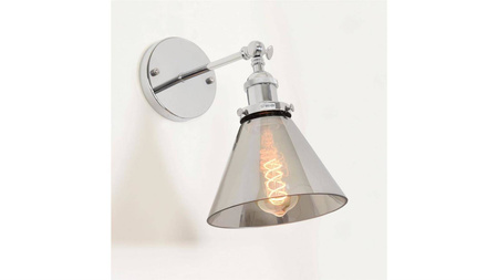 Lumina Deco kinkiet Nubi Chrom W1 E27 chrom LDW 6801-1 (CHR+GR)