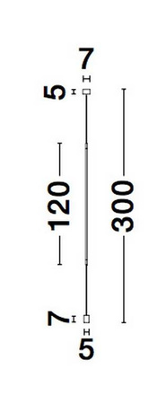 Luces Exclusivas lampa wisząca LED Buga 20W 1400lm 3000K czarna LE41360