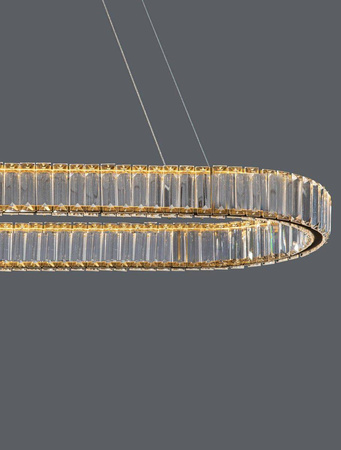 Luces Exclusivas żyrandol / lampa wisząca LED Bauta 48W 4505lm 3500K złota LE42672