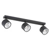 Argon plafon (reflektorki) Clevland 3xGU10 czarny 6101 BZ