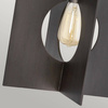 Quintiesse lampa wisząca Ludlow E27 grafitowa QN-LUDLOW-1P-GR