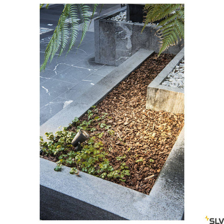 SLV reflektor dogruntowy Samrina GU10 czarny IP65 1004757