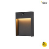 SLV kinkiet zewnętrzny z czunikiem ruchu LED Flat 16W 600lm 3000/4000K antracytowy IP54 1002954