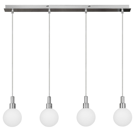Candellux lampa wisząca Maldus 4xG9 biała/chrom 34-01474