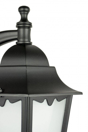 Su-ma kinkiet zewnętrzny Retro Classic II E27 czarny, patyny (mosiądz, miedź, srebro, zieleń, antyk) IP43 K 3012/1/DH