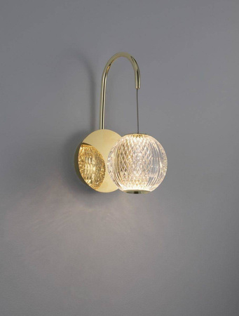 Luces Exclusivas kinkiet LED Cana 4,2W 204lm 3200K złoty LE42695