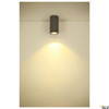 SLV plafon zewnętrzny LED Enola 9W 610lm 3000/4000K 38° antracytowy Ø8,4cm IP65 1003426