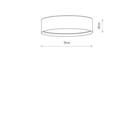 Nowodvorski lampa sufitowa Cedro L E27 1x15W beżowa 11672