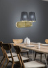 Candellux kinkiet Milonga 2xE27 czarno/patynowy 22-53510