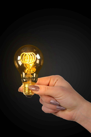 Lucide żarówka LED Bulb E27 bursztynowa 360° 49042/04/62