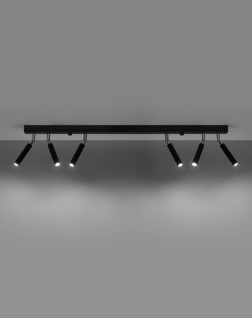 Sollux plafon (reflektorki) Eyetech 6 6xG9 czarny SL.0901