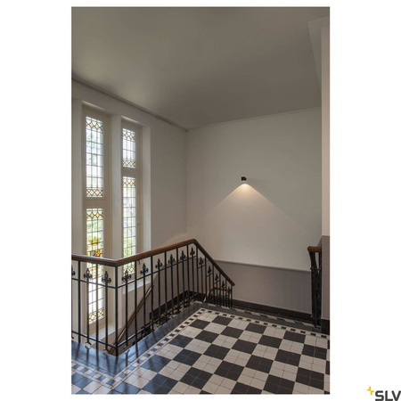 SLV kinkiet zewnętrzna LED Oculus 8,5W 570lm 2000/3000K czarny 1006307