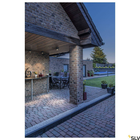 SLV plafon zewnętrzny LED Enola 11W 960lm 3000/4000K 38° antracytowy IP65 1003421