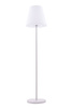 Azzardo lampa stojąca zewnętrzna Havana E27 biała 150cm IP44 AZ4663