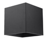 Sollux kinkiet techniczny Quad 1 G9 czarny SL.0057