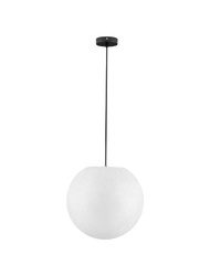Luces Exclusivas lampa wisząca zewnętrzna LED Celendin Ø 40 cm E27 1x12W IP65 czarna LE73761