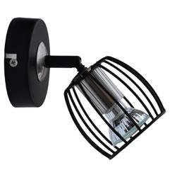 Candellux kinkiet (reflektorek) Zonk GU10 czarny 91-54319