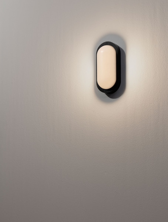 Luces Exclusivas kinkiet zewnętrzny LED Sovando 11W 885lm 3000K IP65 czarny LE75252