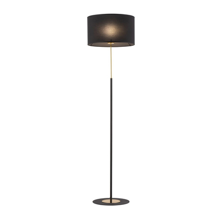TK Lighting lampa podłogowa Lord E27 czarno/złota cm 5153