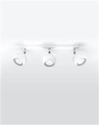 Sollux plafon (reflektorki) Oculare 3 GU10 biały SL.0439