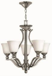 Elstead żyrandol / lampa wisząca Bolla 5xE27 nikiel HK-BOLLA5