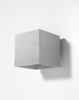 Sollux kinkiet techniczny Quad 1 G9 szary SL.0058