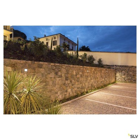 SLV oprawa ścienna zewnętrzna LED Downunder 4W 85lm 3000K antracytowa IP55 233615