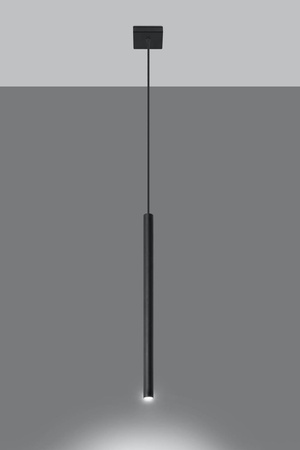 Sollux lampa wisząca Pastelo 1 G9 czarna SL.0469