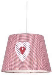 Candellux lampa wisząca Sweet E27 czerwona 31-07179