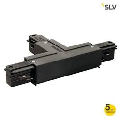 SLV łącznik typu T prawy do szyny 3F Eutrac czarny 145640