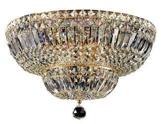 Maytoni plafon Basfor 12xE14 Ø46cm złoty DIA100-CL-12-G