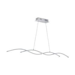 Eglo lampa wisząca LED Lasana 2 2x(12W 1300lm 3000K) 24W 2600lm biała/chrom 96104