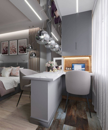 Maytoni lampa wisząca Fermi E27 Ø30cm nikiel P140-PL-170-1-N