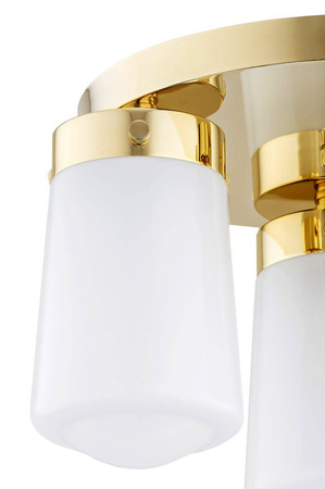 Argon plafon Pasadena 3xE27 mosiężny 6165