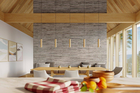 Sollux lampa wisząca Lino 2 2xGU10 czarno/drewniana SL.0637