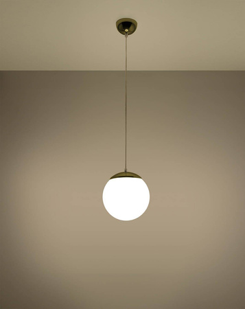Sollux lampa wisząca Ugo 20 E27 biało/złota SL.0715