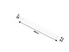 Rabalux plafon LED Batten Light 30W 2400lm 4000K biały 1452