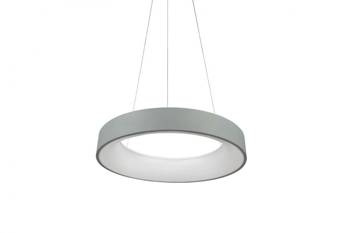 Azzardo lampa wisząca LED Sovana Pendant 55 CCT 50W 2750lm 3000/6500K szara AZ2729
