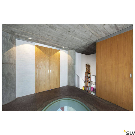 SLV oprawa sufitowa LED Oculus 11W 780lm 2000/3000K 100° ściemnialna biała Ø12cm (wpuszczana) 1004669