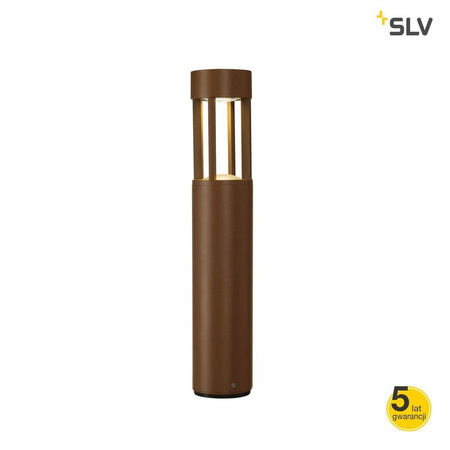 SLV lampa stojąca zewnętrzna LED Slots 45 4,5W 200lm 3000K 68° rdzawa 9cm IP44 231817